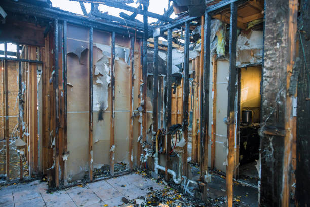 Professional Fire Damage Removal technician working in Somerset, PA